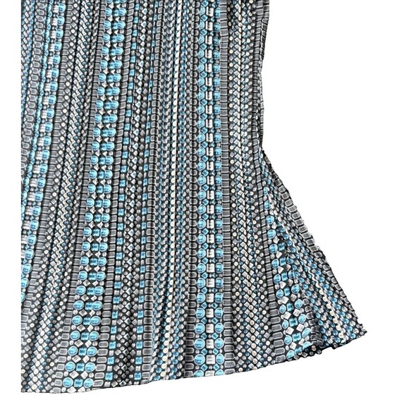 Apt. 9 Women’s Black Pebble Print Short Sleeve Button Up Stretch Blouse Size 1X - Picture 11 of 12